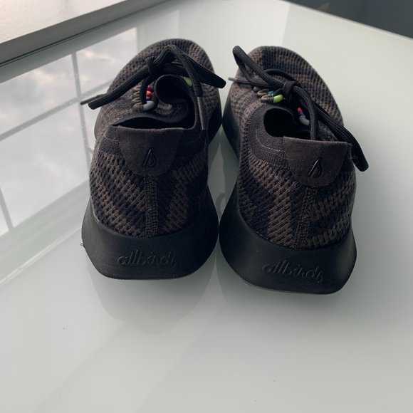 Allbirds Black Athletic Shoes with Multicolor Accents - Picture 3 of 7